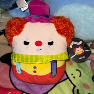 Bimbi the clown “mischievous eyes” select series squishmallow NWT